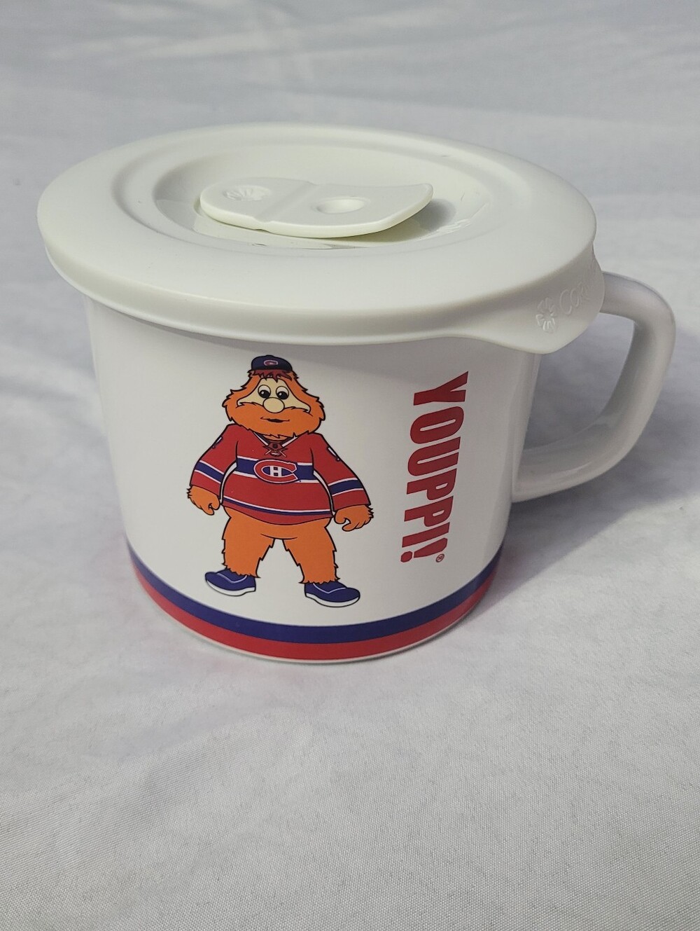 Montreal Canadiens Meal/Soup Mug With Lid Corningware